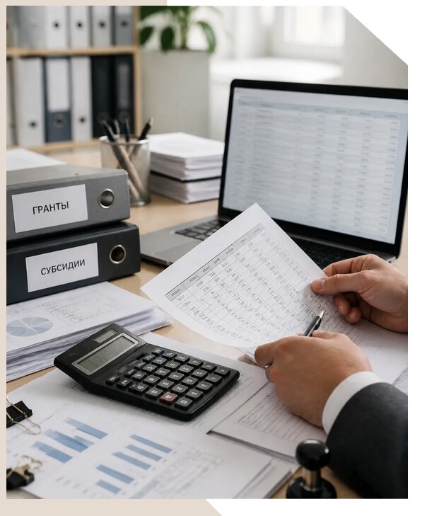 Профессиональный учет грантов и субсидий для компаний в Усинске